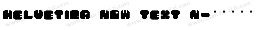 Helvetica Now Text N字体转换